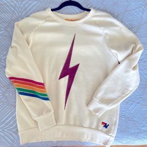 Aviator Nation Lightning Sweatshirt size L